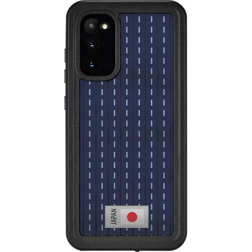 Japan Soccer Flag Galaxy S20 Waterproof Case